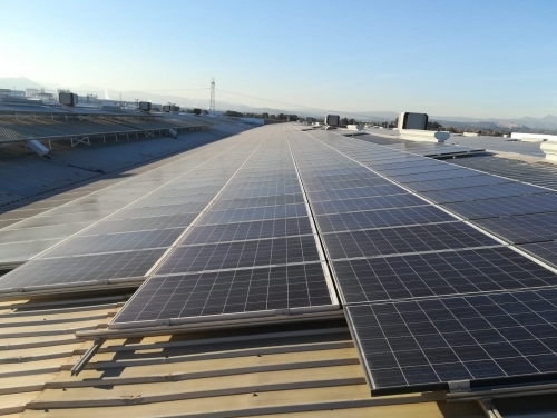 O&M instalación solar fotovoltaica de 720 kWp sobre cubierta